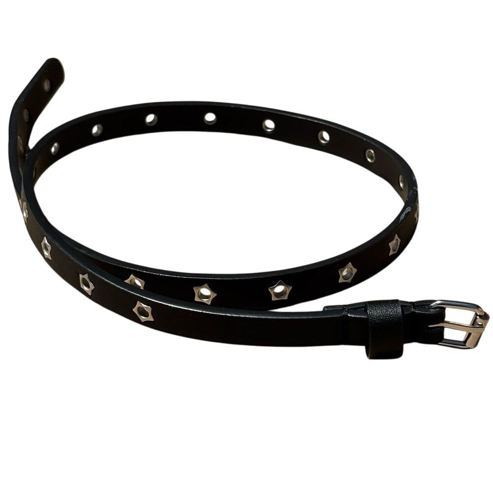 Black & Silver Star Belt